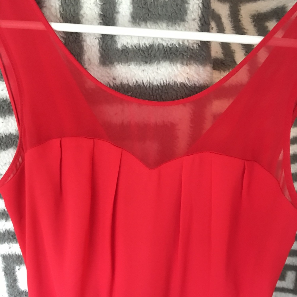 Express Red cocktail dress